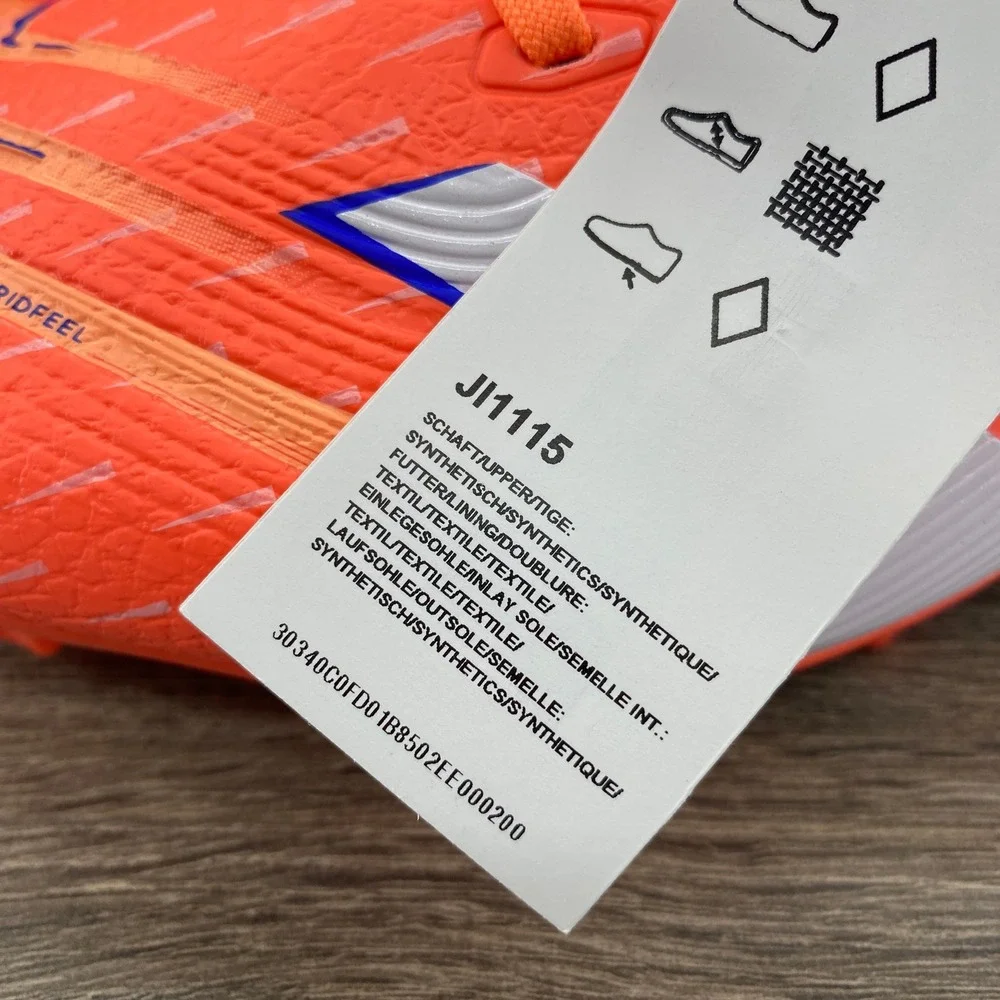 adidas Predator League FG Soccer Cleats Mens 10 Orange Blue IG7700 Hybridfeel